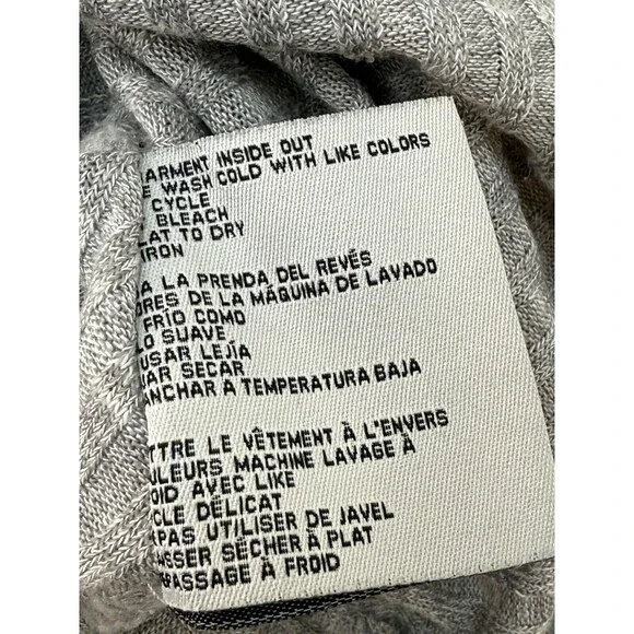 Simply Noelle women Tunic long Sleeve Gray color Small - Picture 10 of 10